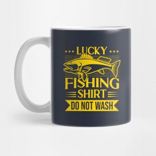 Lucky Fishing Do Not Wash Mug